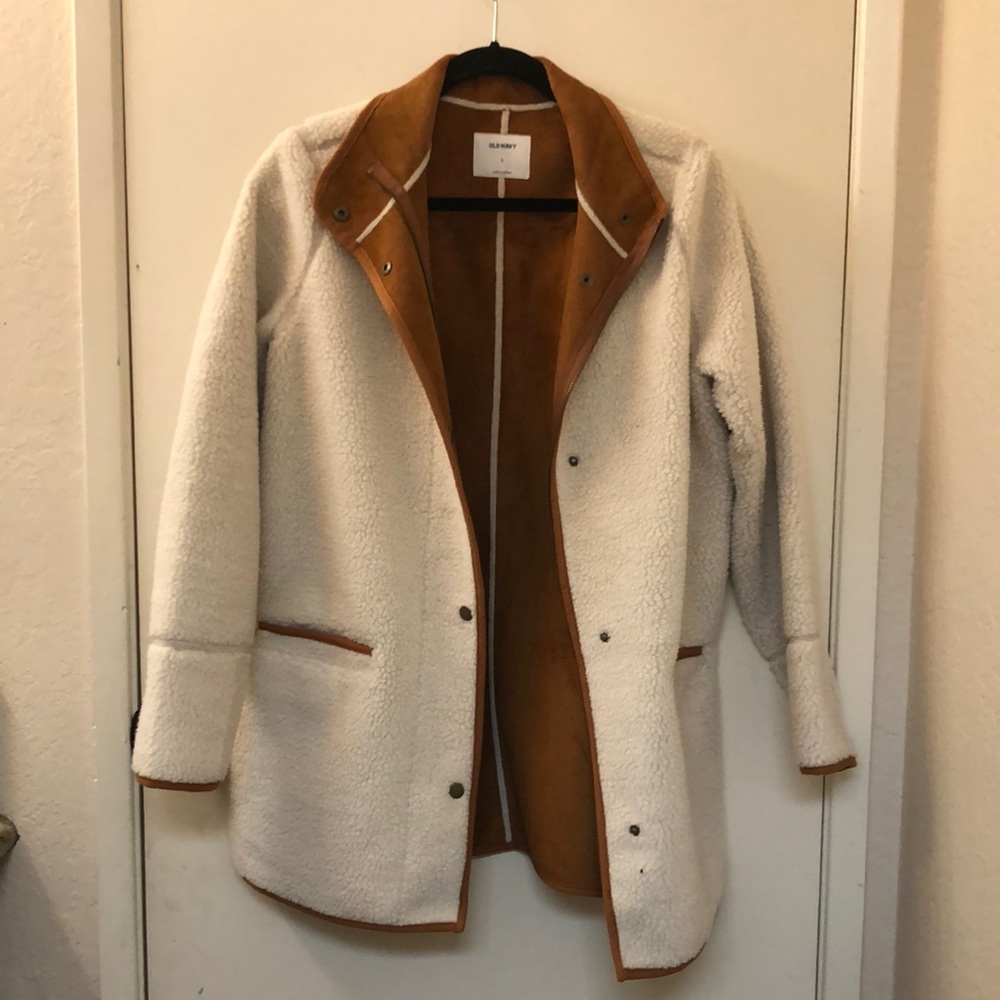 Old Navy Sherpa Jacket Size Small